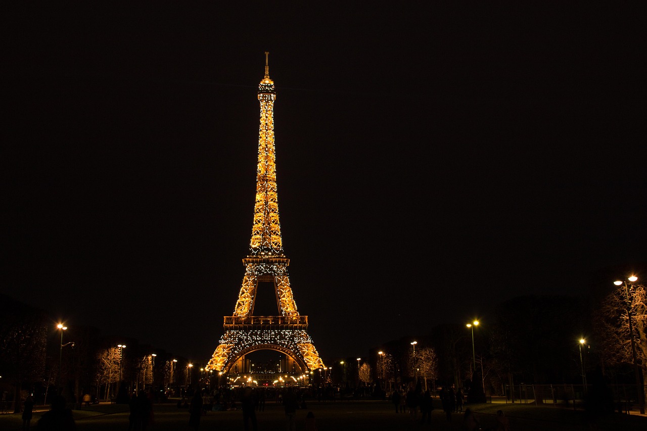 France – Eiffel Tower at Night